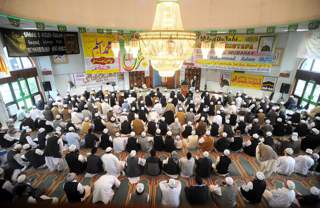 Mehfil held in Jamia Masjid Hanfia